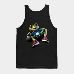 Lazy frog, funny animal Lazy People gift Tank Top